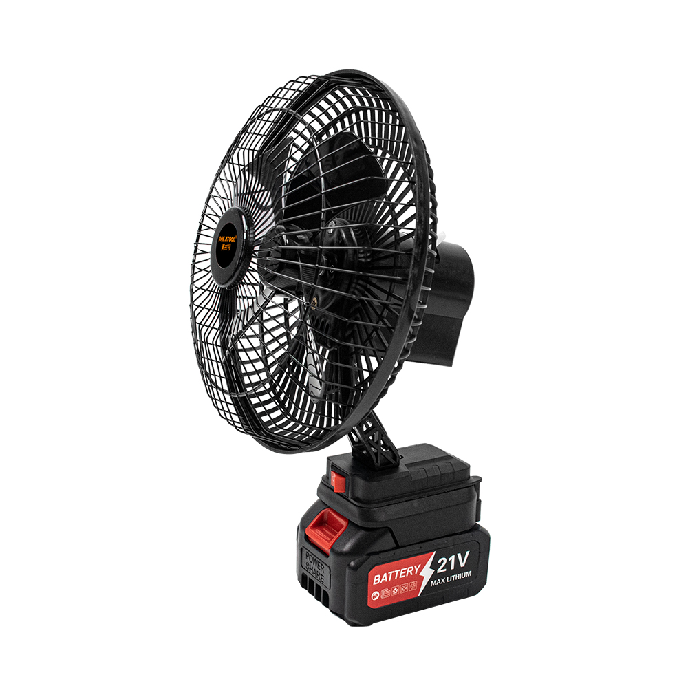 Lithium battery fan - 8-inch oscillating fan